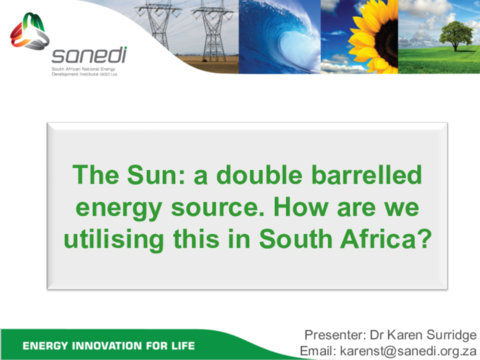 Presentation Dr. Karen Surrige